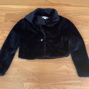 Girls Size 10 black dress jacket